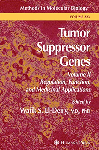 Tumor Suppressor Genes by Wafik S El-Deiry ISBN 9780896039872
