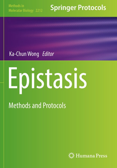 Epistasis by Ka-Chun Wong ISBN 9781071609491