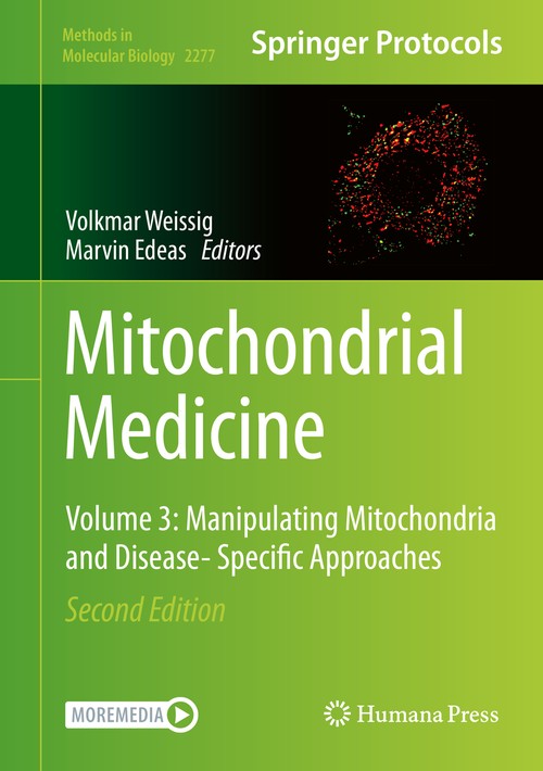 Mitochondrial Medicine by Volkmar Weissig ISBN 9781071612699