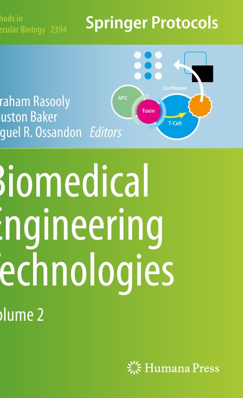 Biomedical Engineering Technologies by Avraham Rasooly ISBN 9781071618134