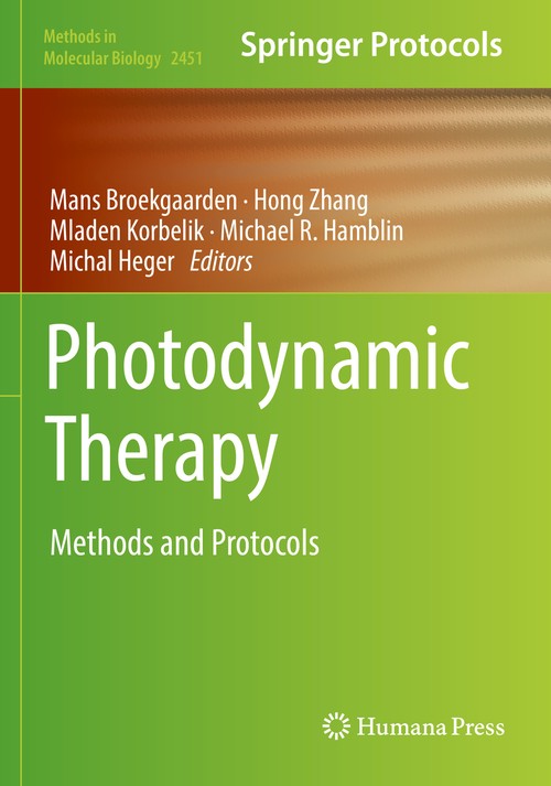 Photodynamic Therapy by Mans Broekgaarden ISBN 9781071621011