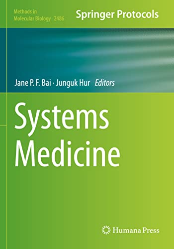 Systems Medicine by Jane Pf Bai ISBN 9781071622674