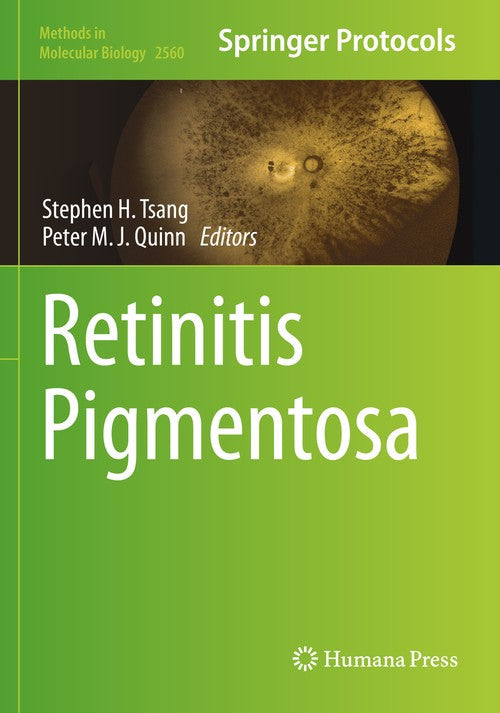 Retinitis Pigmentosa by Stephen H Tsang ISBN 9781071626535