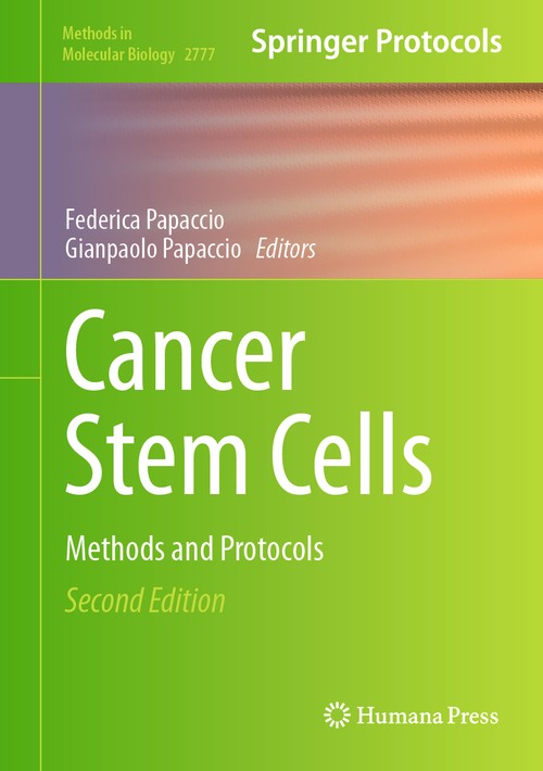 Cancer Stem Cells by Federica Papaccio ISBN 9781071637296
