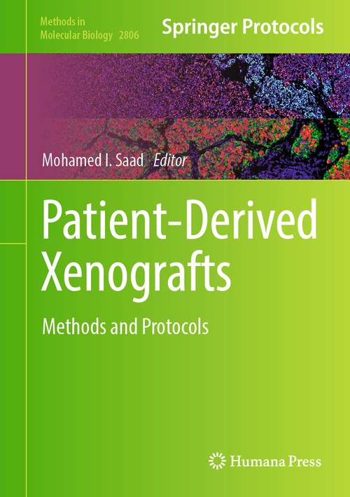 Patient-Derived Xenografts by Mohamed I Saad ISBN 9781071638576