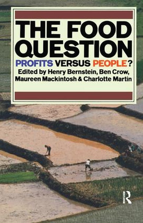 The Food Question by Henry Bernstein (ISBN-13: 9781138166035)