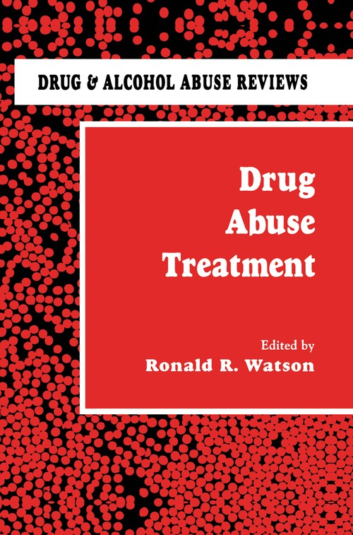 Drug Abuse Treatment by Roland R Watson ISBN 9781461267249
