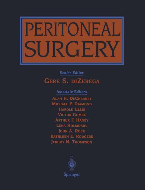 Peritoneal Surgery by Gere S Dizerega ISBN 9781461270409