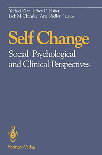 Self Change by Yechiel Klar ISBN 9781461277200