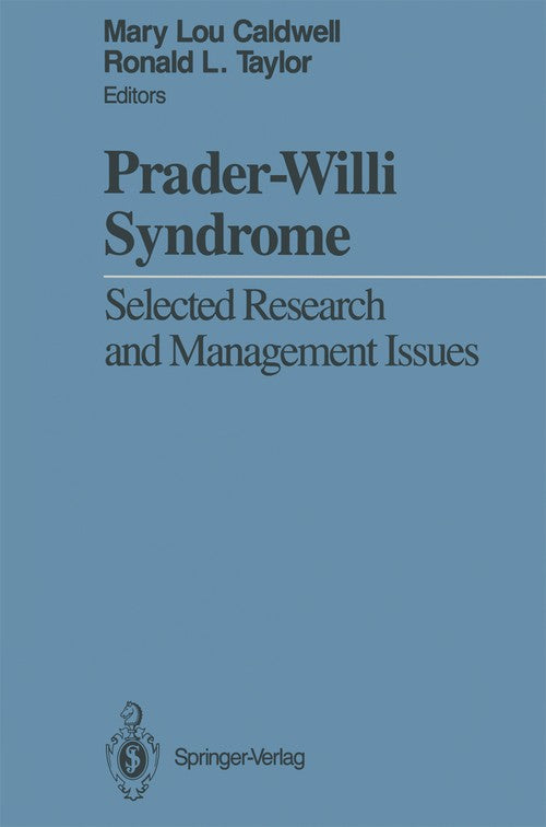 Prader-Willi Syndrome by Mary L Caldwell ISBN 9781461283782