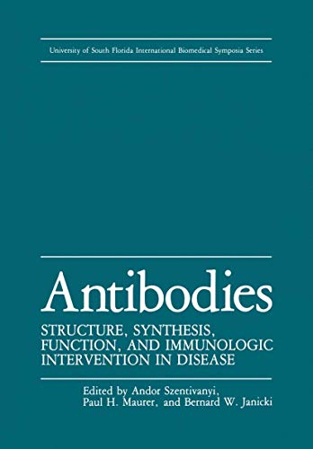 Antibodies by A Szentivanyi ISBN 9781461290445
