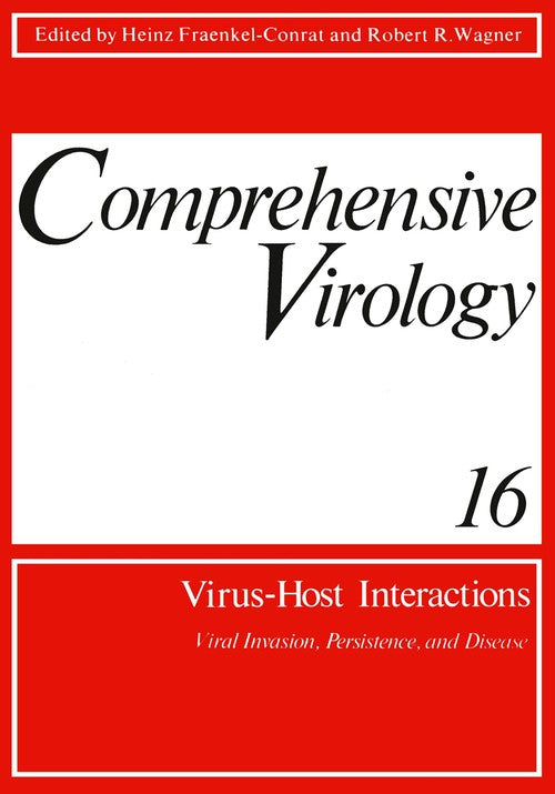 Comprehensive Virology by Heinz Fraenkel-Conrat ISBN 9781461331315