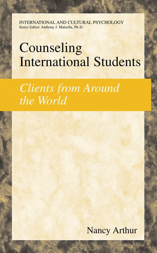Counseling International Students by Nancy Marie Arthur ISBN 9781461347200