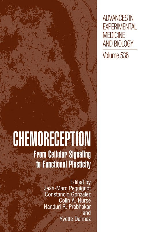Chemoreception by Jean-Marc Pequignot ISBN 9781461348733