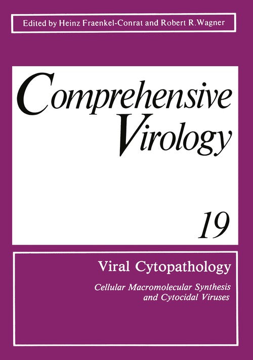 Viral Cytopathology by Heinz Fraenkel-Conrat ISBN 9781461357025