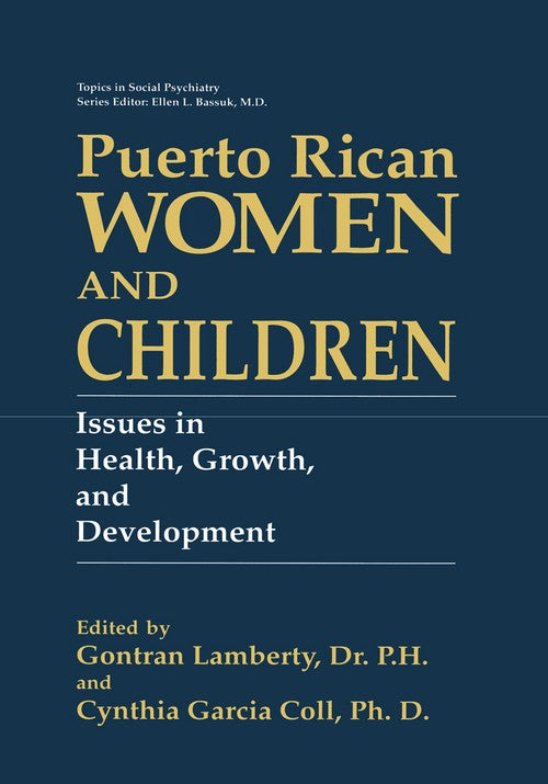 Puerto Rican Women and Children by Gontram Lamberty ISBN 9781461360537