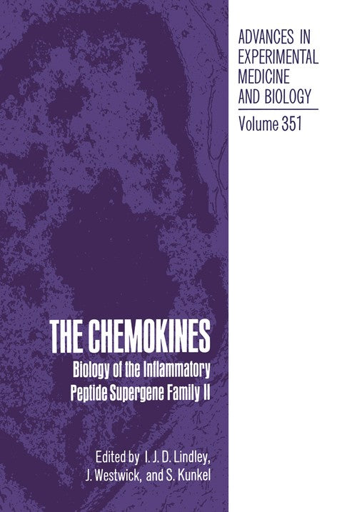 The Chemokines by Ijd Lindley ISBN 9781461362838