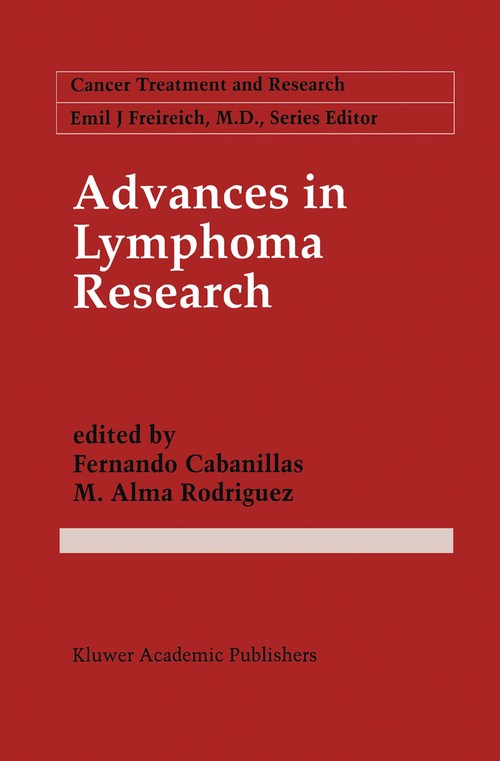 Advances in Lymphoma Research by Fernando Cabanillas ISBN 9781461368519
