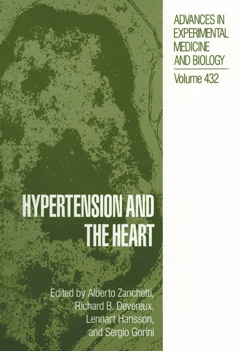Hypertension and the Heart by Alberto Zanchetti ISBN 9781461374589