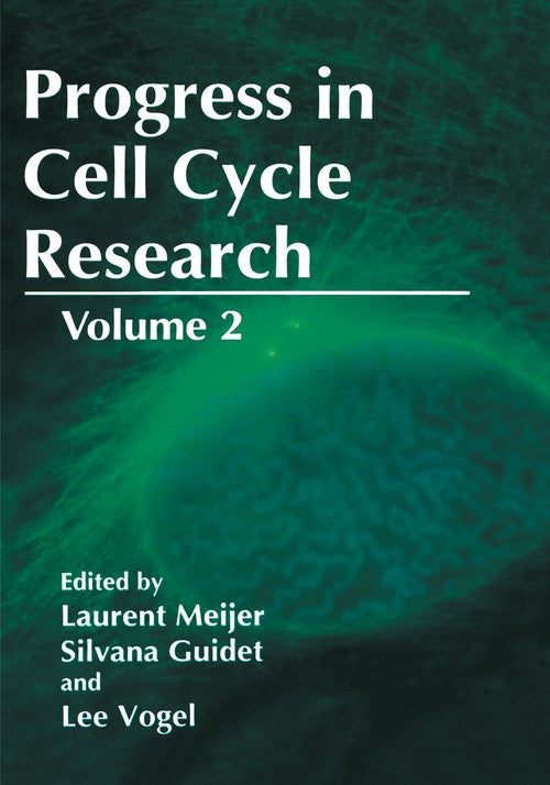 Progress in Cell Cycle Research by Laurent Meijer ISBN 9781461376934