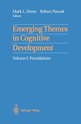Emerging Themes in Cognitive Development by Mark L Howe ISBN 9781461392224