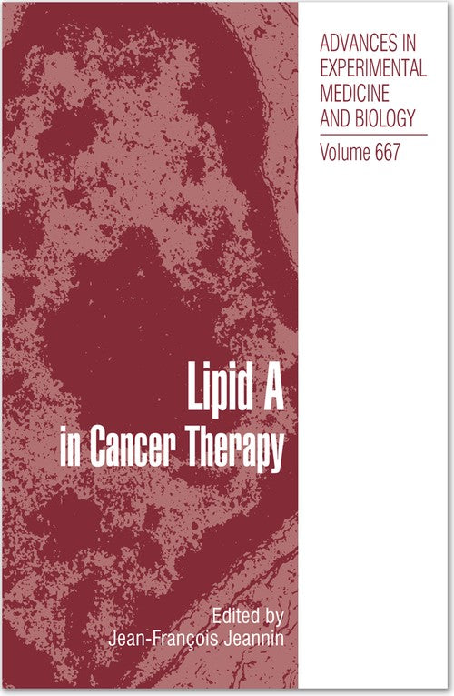Lipid A in Cancer Therapy by Jean-Francois Jeannin ISBN 9781461424970