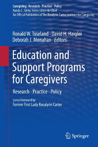 Education and Support Programs for Caregivers by Ronald W Toseland ISBN 9781461428138