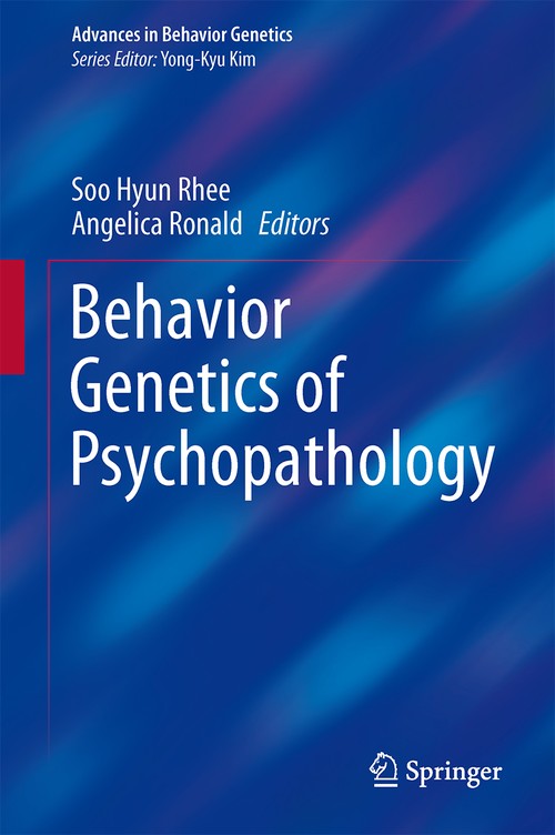 Behavior Genetics of Psychopathology by Soo Hyun Rhee ISBN 9781461495086