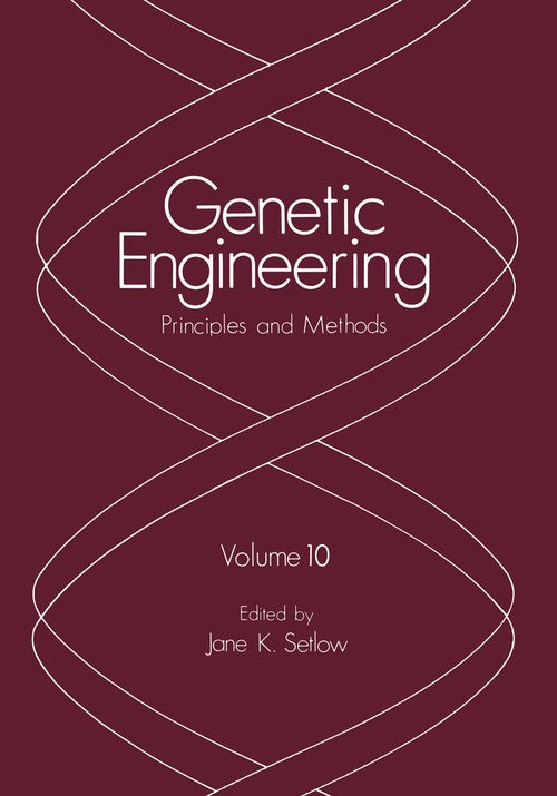 Genetic Engineering by Jane K Setlow ISBN 9781461570837