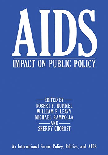 AIDS Impact on Public Policy by Rf Hummel ISBN 9781461594918