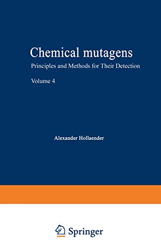 Chemical Mutagens by Alexander Hollaender ISBN 9781468408942