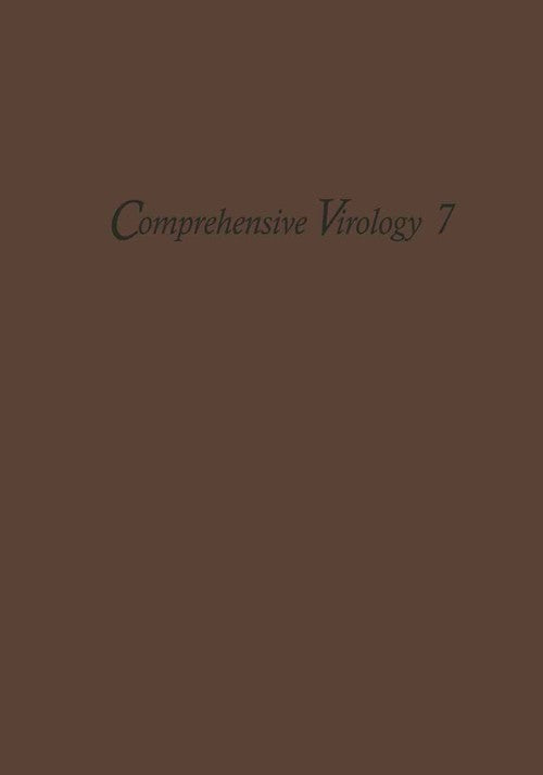 Comprehensive Virology by H Fraenkel-Conrat ISBN 9781468427141