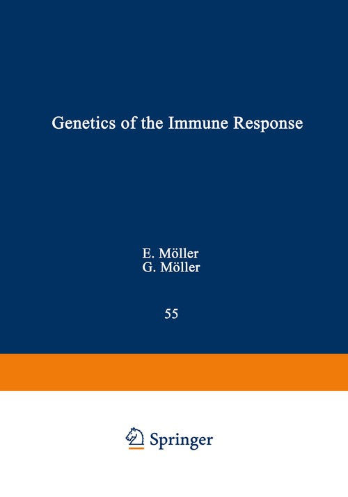 Genetics of the Immune Response by Erna Moller ISBN 9781468444711