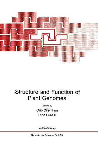 Structure and Function of Plant Genomes by Orio Ciferri ISBN 9781468445404
