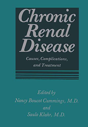Chronic Renal Disease by Nancy B Cummings ISBN 9781468448283