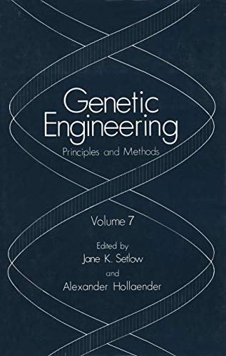 Genetic Engineering: Principles and Methods by Jane Setlow ISBN 9781468449754