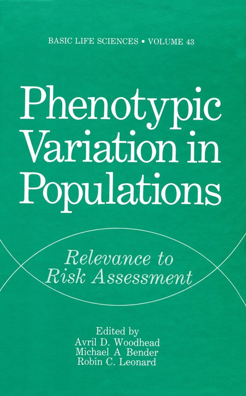 Phenotypic Variation in Populations by Avril Woodhead ISBN 9781468454628