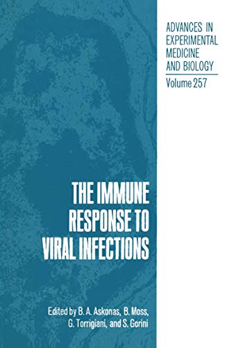 The Immune Response to Viral Infections by Ba Askonas ISBN 9781468457148