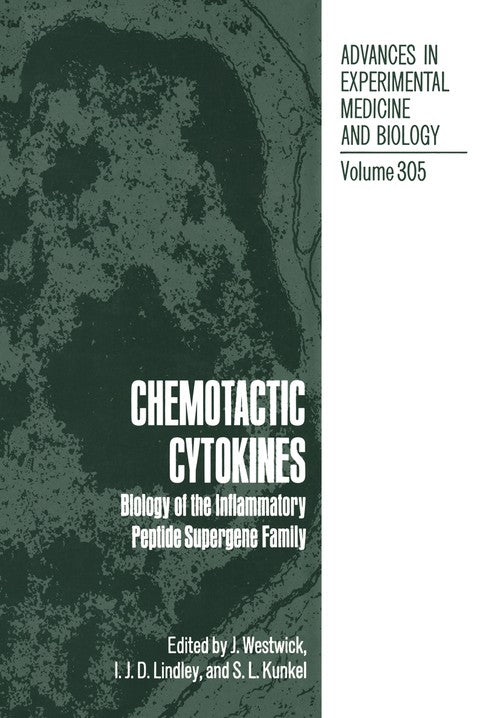 Chemotactic Cytokines by J Westwick ISBN 9781468460117