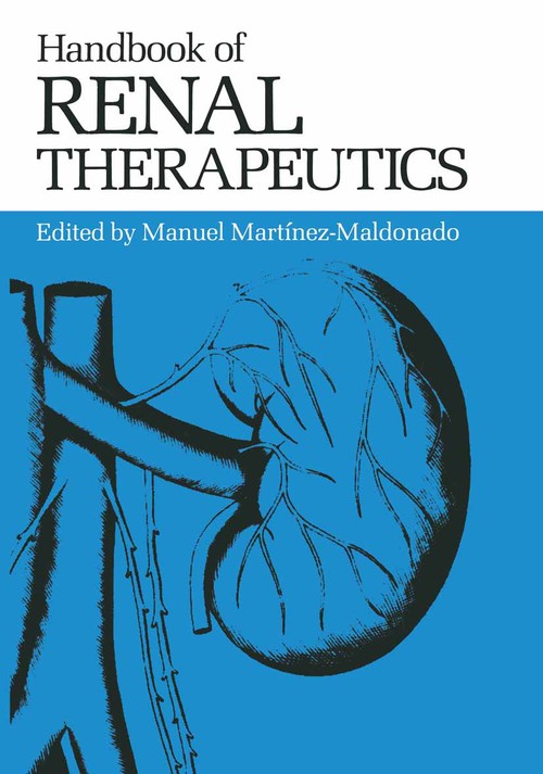 Handbook of Renal Therapeutics by Manuel Martinez-Maldonado ISBN 9781468472622