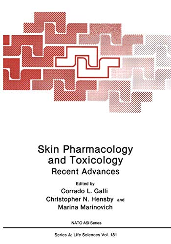 Skin Pharmacology and Toxicology by Corrado L Galli ISBN 9781468479041