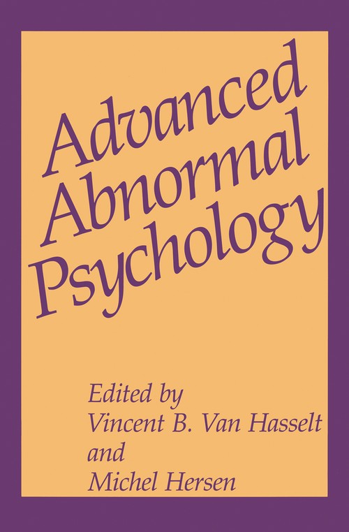 Advanced Abnormal Psychology by Michel Hersen ISBN 9781475703474