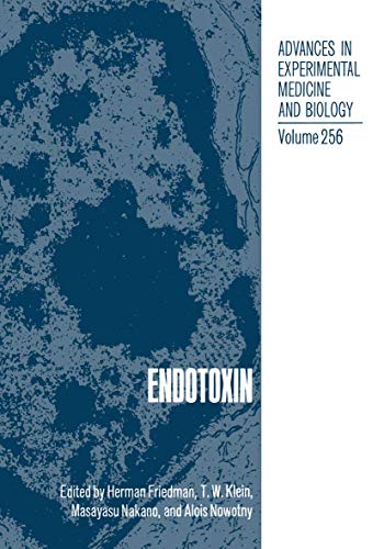 Endotoxin by H Friedman ISBN 9781475751420