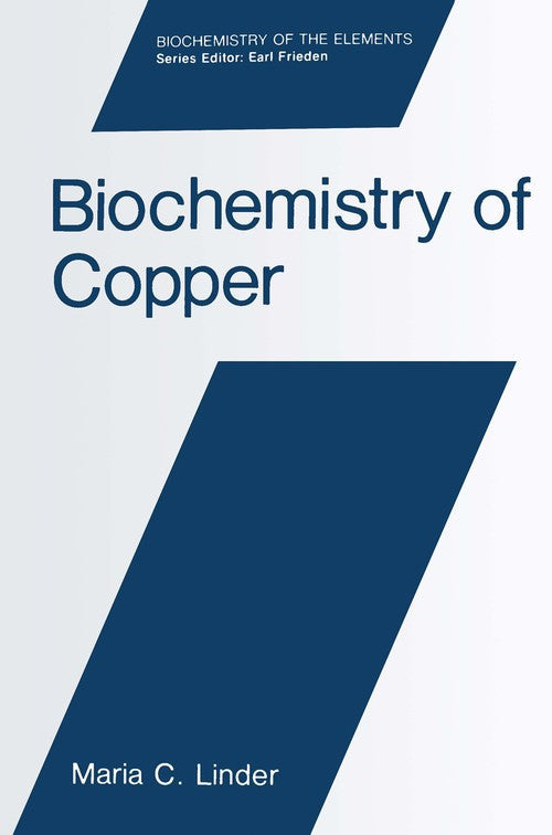 Biochemistry of Copper by Maria C Linder ISBN 9781475794342