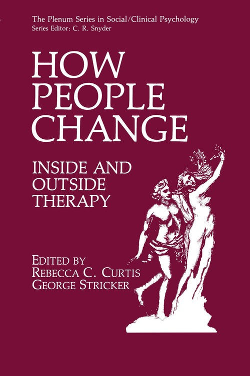 How People Change by Rebecca C Curtis ISBN 9781489907431