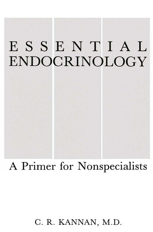 Essential Endocrinology by Cr Kannan ISBN 9781489916945