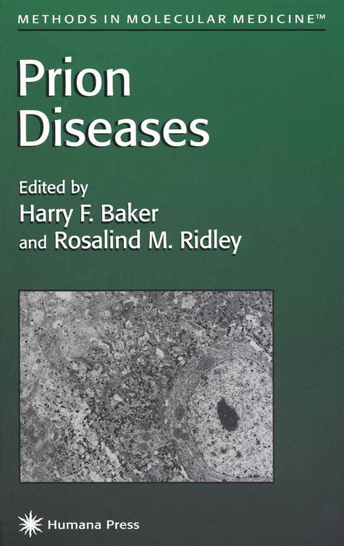 Prion Diseases by Harry F Baker ISBN 9781489940407