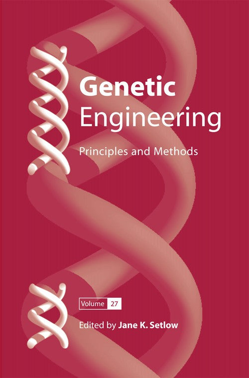 Genetic Engineering by Jane K Setlow ISBN 9781489973634
