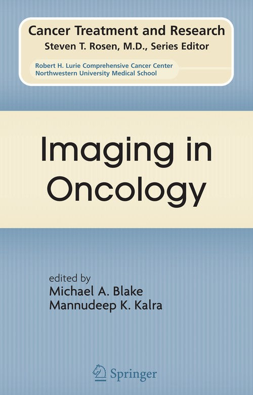Imaging in Oncology by Michael A Blake ISBN 9781489977663