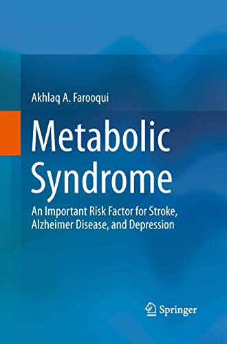 Metabolic Syndrome by Akhlaq A Farooqui ISBN 9781489985798
